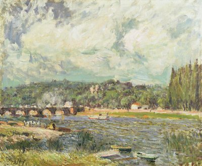 Il Ponte a Sevres, c.1877 da Alfred Sisley